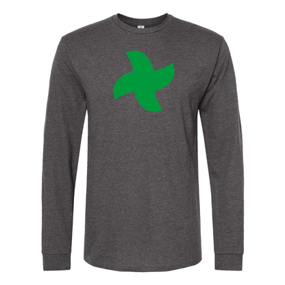 Men's Thermomix Screw Logo  Cotton Long Sleeve T-Shirt