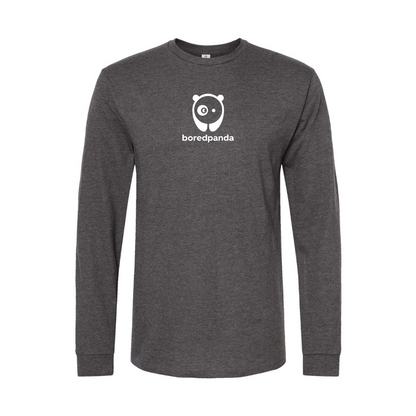 Men's Bored Panda Logo Long Sleeve T-Shirt