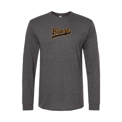 Men's Bakersfield Blaze Logo Long Sleeve T-Shirt