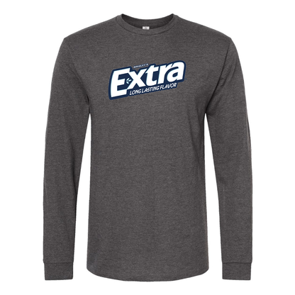 Men's Extra Gum Logo Cotton Long Sleeve T-Shirt