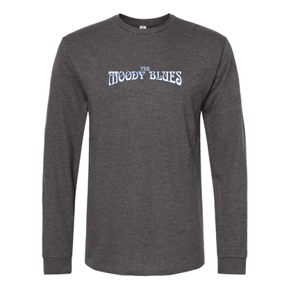 Men's The Moody Blues Logo  Cotton Long Sleeve T-Shirt