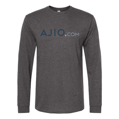 Men's Ajio Logo Cotton Long Sleeve T-Shirt