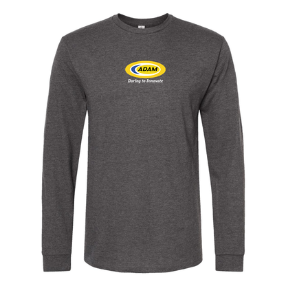 Men's Adam Motors  Logo Cotton Long Sleeve T-Shirt