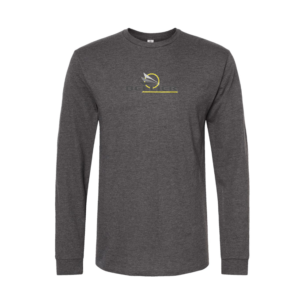 Men's Bellier Automobiles Logo Long Sleeve T-Shirt