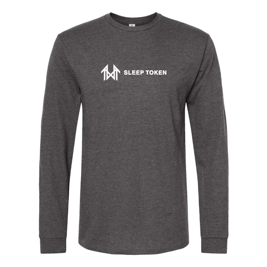 Men's Sleep Token   Logo Cotton Long Sleeve T-Shirt