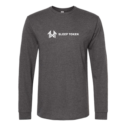 Men's Sleep Token   Logo Cotton Long Sleeve T-Shirt