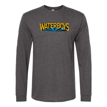 Men's The Waterboys  Logo  Cotton Long Sleeve T-Shirt