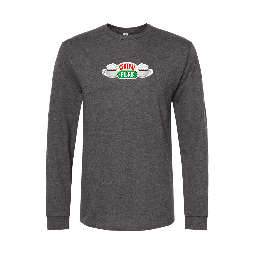 Men's Central Perk Logo Long Sleeve T-Shirt