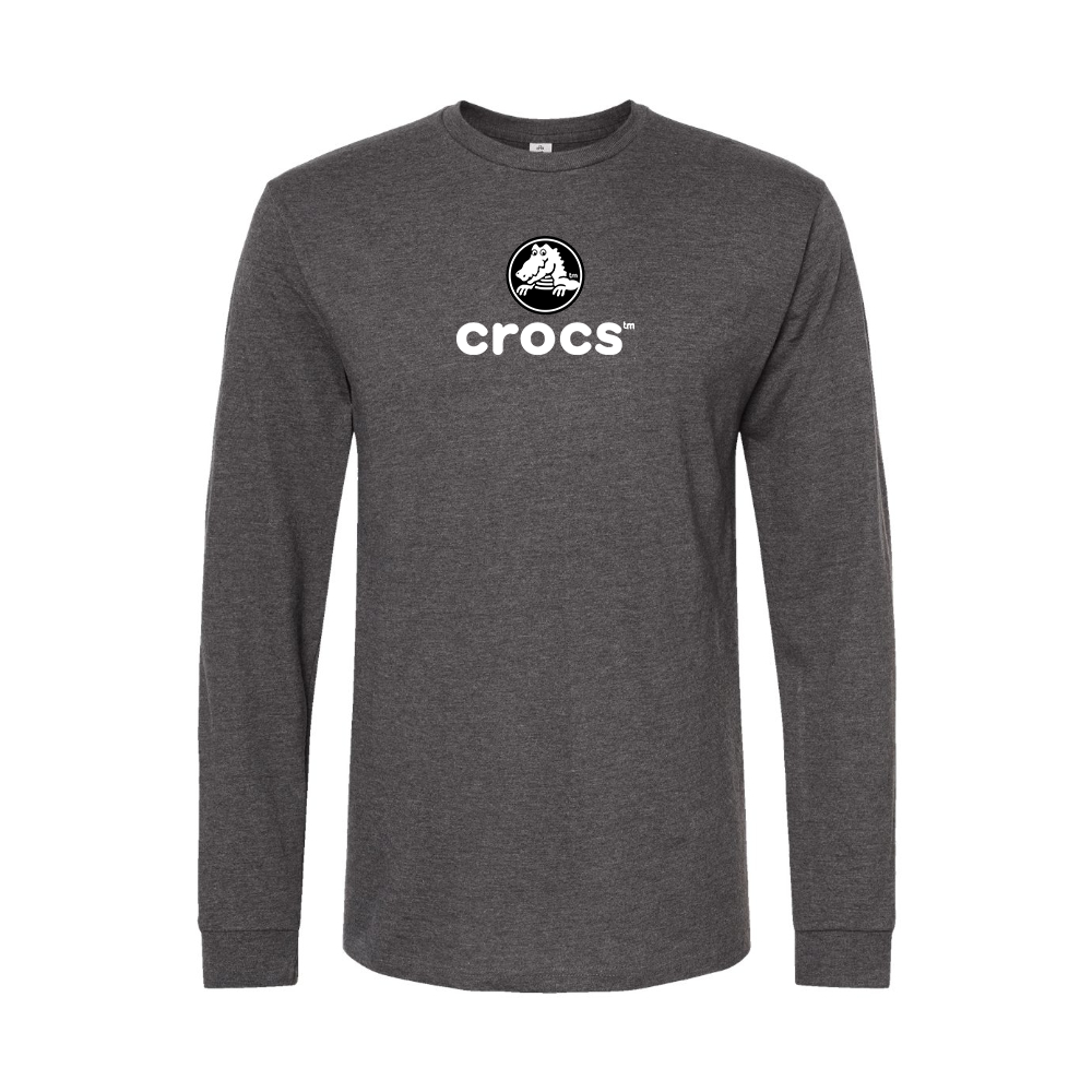 Men's Crocs Logo Long Sleeve T-Shirt