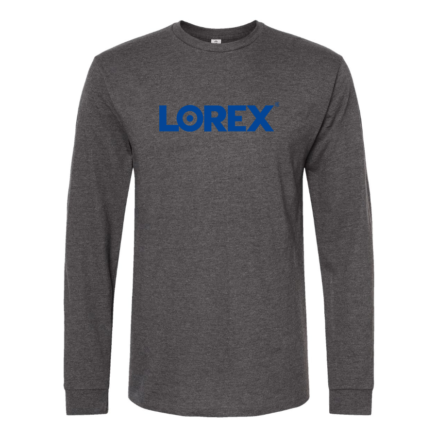 Men's Lorex Technology Logo Cotton Long Sleeve T-Shirt