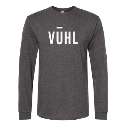 Men's VUHL Logo  Cotton Long Sleeve T-Shirt