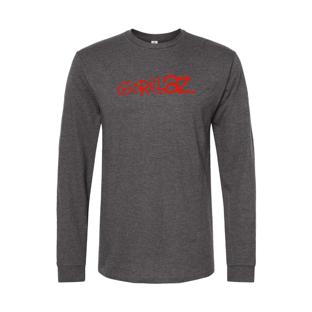 Men's Gorillaz Logo Long Sleeve T-Shirt