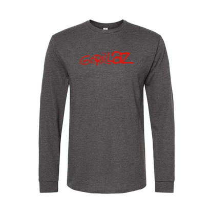 Men's Gorillaz Logo Long Sleeve T-Shirt