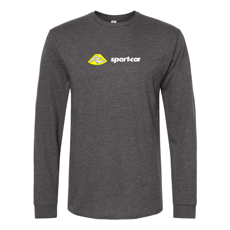 Men's AC Sport Car  Logo Cotton Long Sleeve T-Shirt