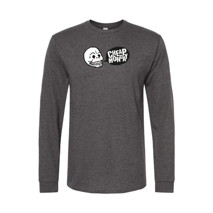 Men's Cheap Monday Logo Long Sleeve T-Shirt