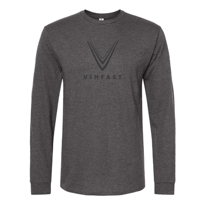 Men's VinFast Logo Cotton Long Sleeve T-Shirt