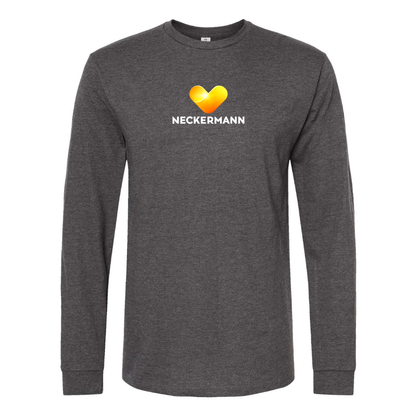 Men's  Neckermann Logo  Cotton Long Sleeve T-Shirt