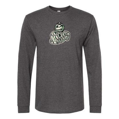 Men's  Maldita Vecindad Logo Cotton Long Sleeve T-Shirt