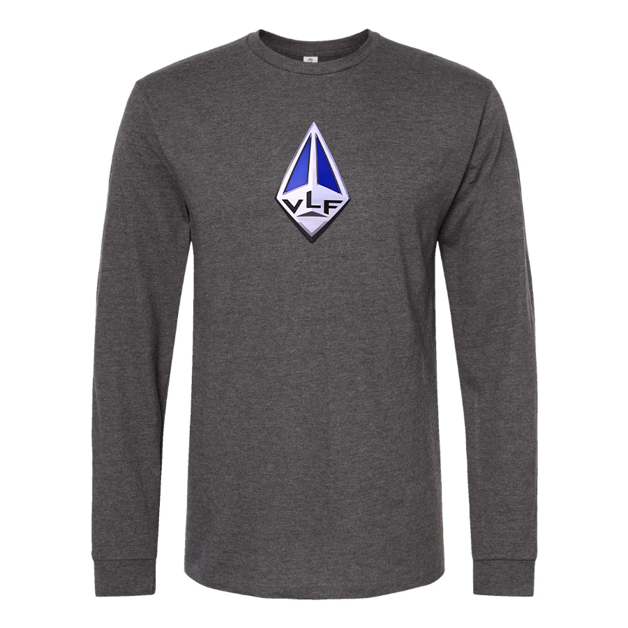 Men's VLF Logo  Cotton Long Sleeve T-Shirt