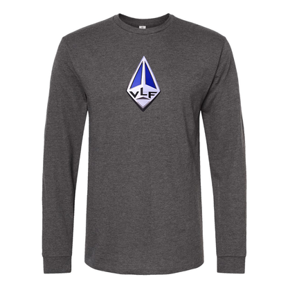 Men's VLF Logo  Cotton Long Sleeve T-Shirt