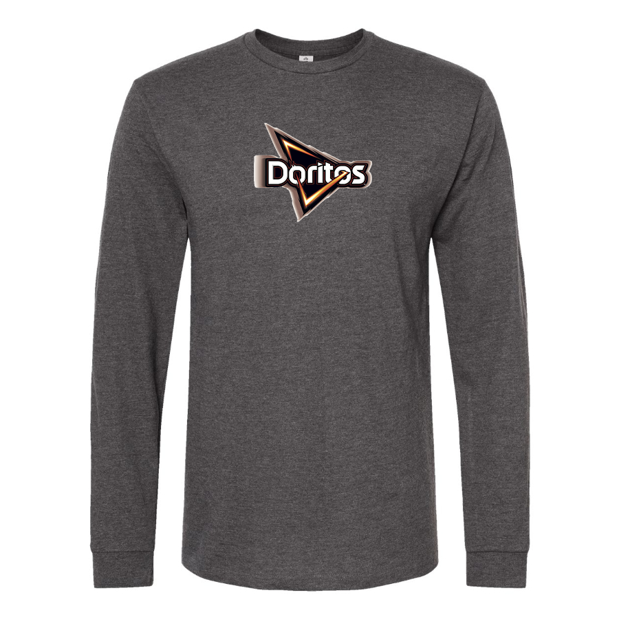 Men's Doritos Logo Cotton Long Sleeve T-Shirt