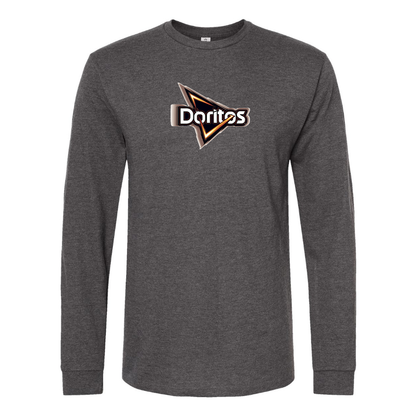 Men's Doritos Logo Cotton Long Sleeve T-Shirt