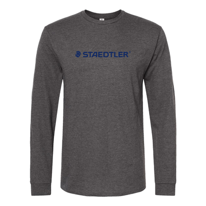 Men's Staedtler Logo Cotton Long Sleeve T-Shirt