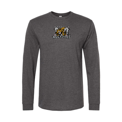 Men's Batavia  Muckdogs Logo Long Sleeve T-Shirt