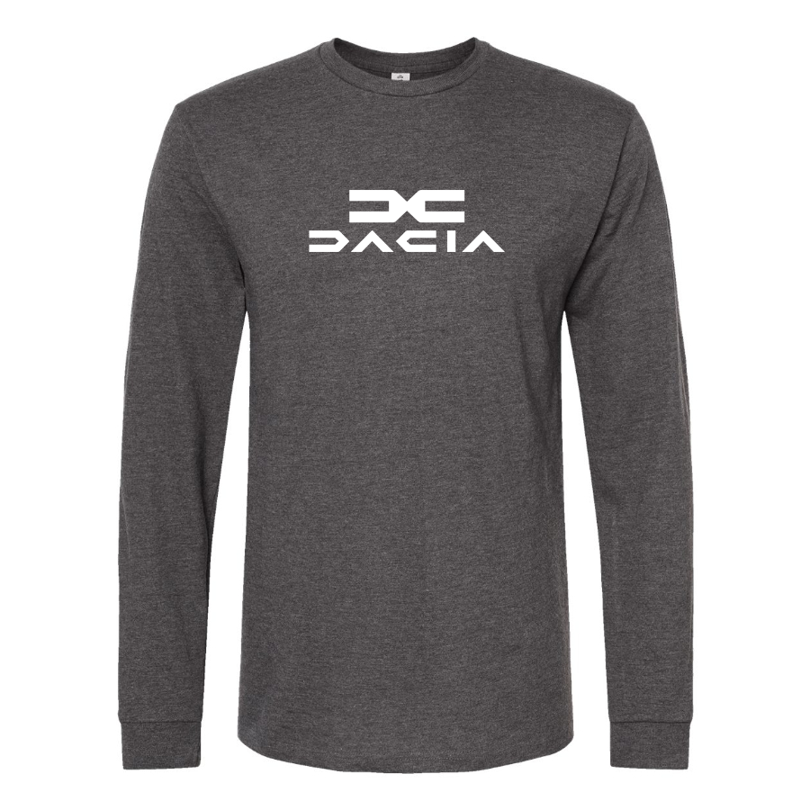 Men's Dacia Logo Cotton Long Sleeve T-Shirt