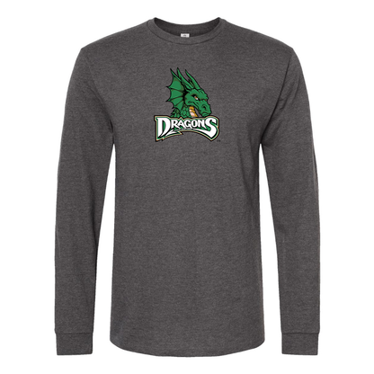 Men's Dayton Dragons Logo Cotton Long Sleeve T-Shirt