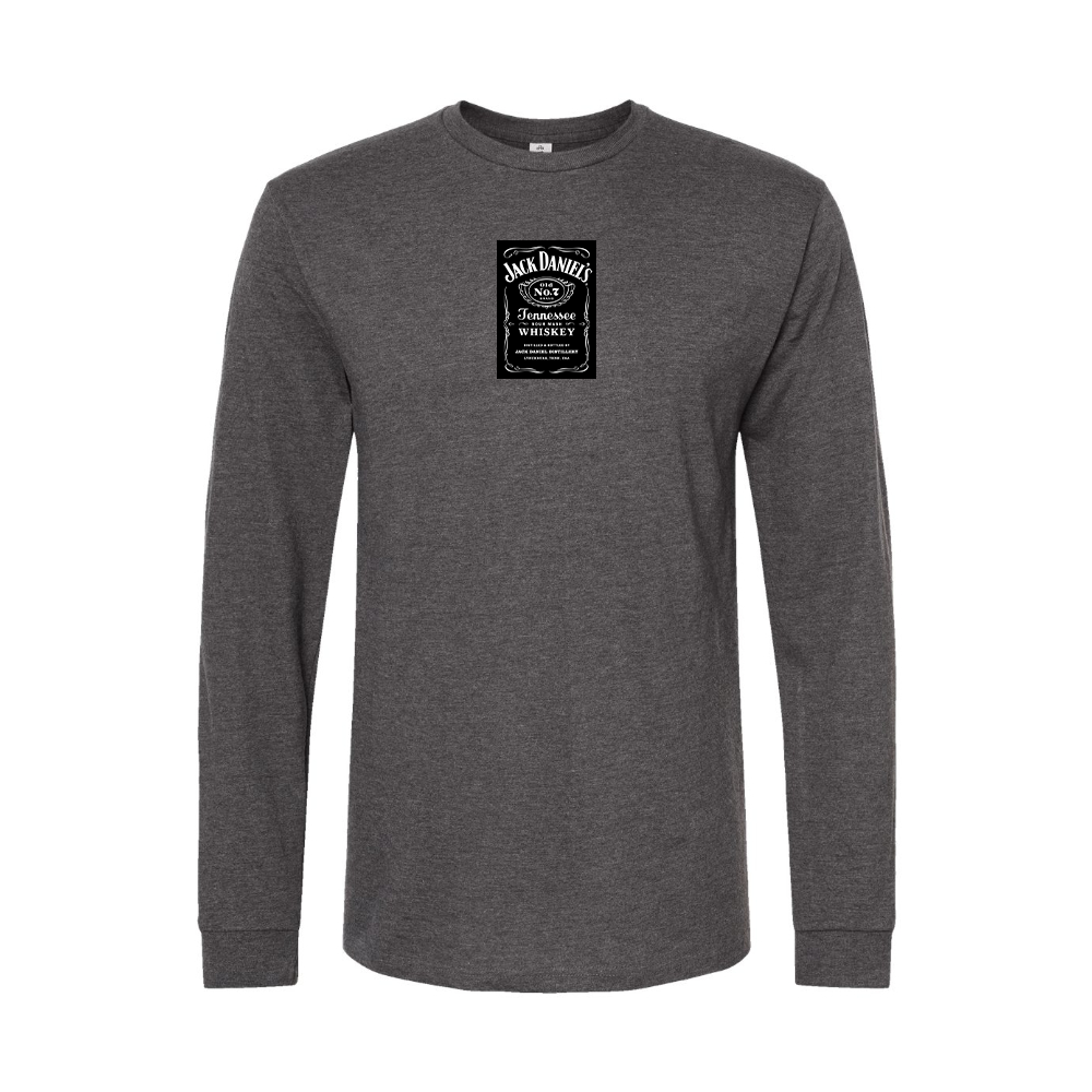Men's Jack Daniels Logo Long Sleeve T-Shirt