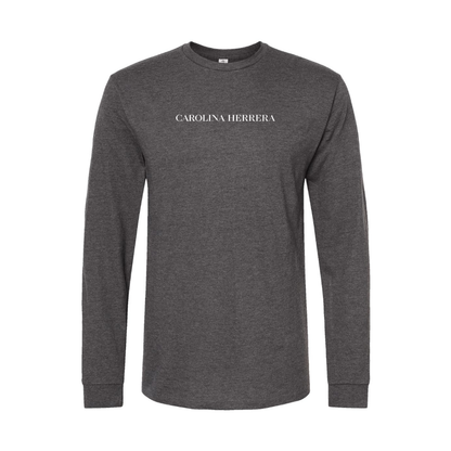 Men's Carolina Herrera Logo Long Sleeve T-Shirt