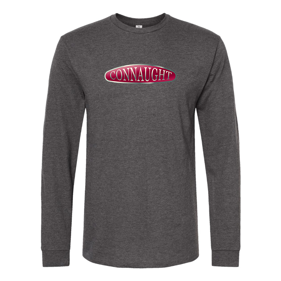 Men's  Connaught Motor Company Logo Cotton Long Sleeve T-Shirt