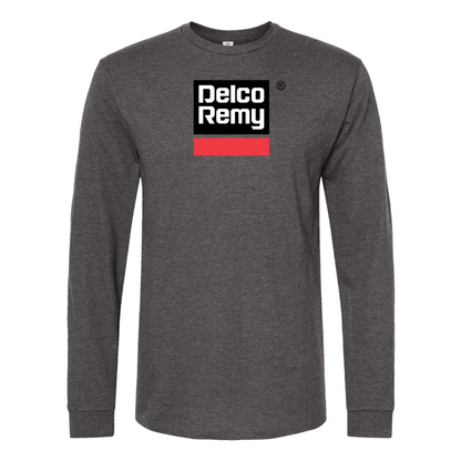 Men's Delco Remy Logo Cotton Long Sleeve T-Shirt