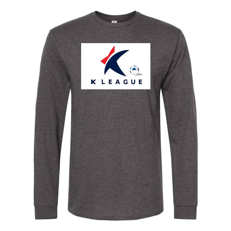 Men's K League Logo Cotton Long Sleeve T-Shirt