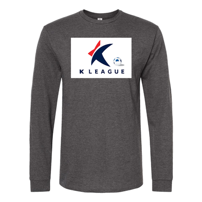 Men's K League Logo Cotton Long Sleeve T-Shirt