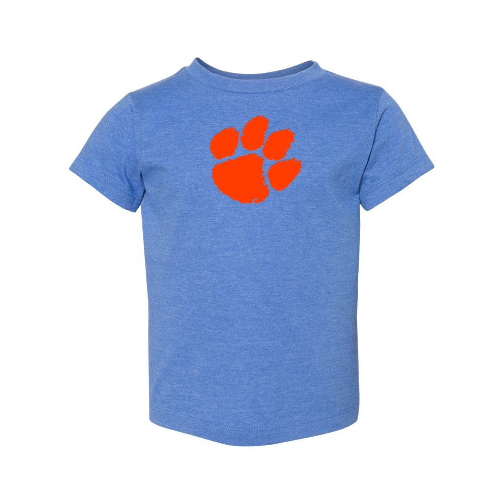 Clemson Tigers BELLA  CANVAS Toddler Jersey Tee