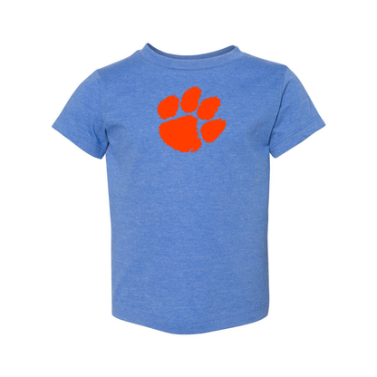 Clemson Tigers BELLA  CANVAS Toddler Jersey Tee