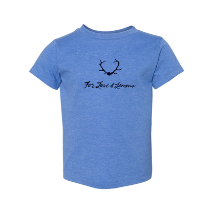 For Loves & Lemons BELLA  CANVAS Toddler Jersey Tee
