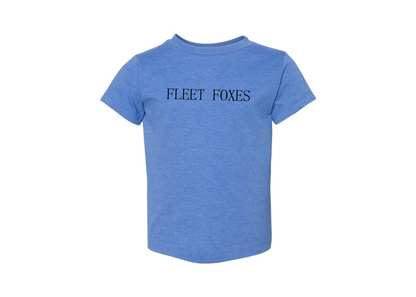 Fleet Foxes Logo BELLA  CANVAS Toddler Jersey Tee