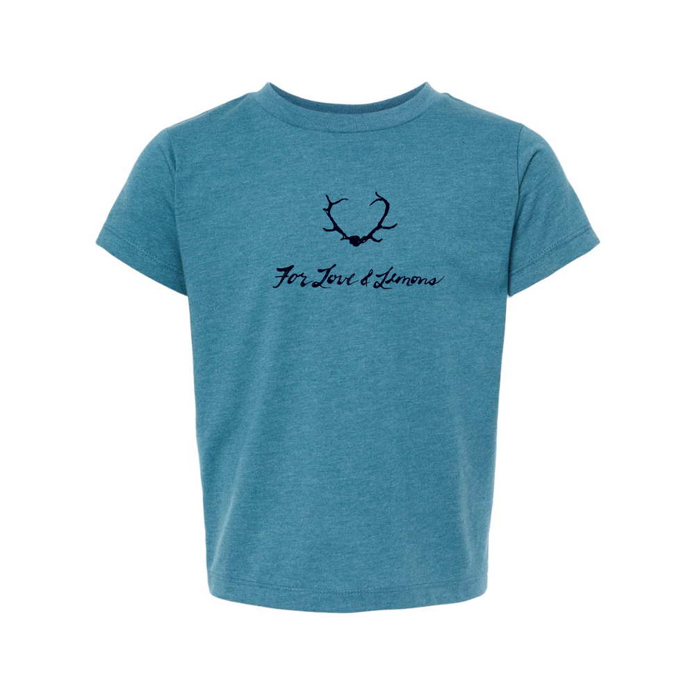 For Loves & Lemons BELLA  CANVAS Toddler Jersey Tee