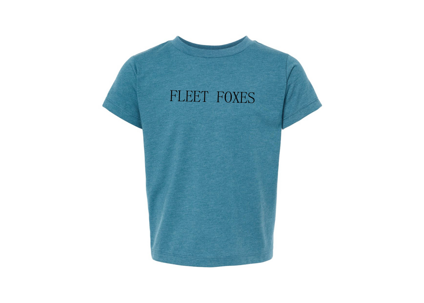 Fleet Foxes Logo BELLA  CANVAS Toddler Jersey Tee