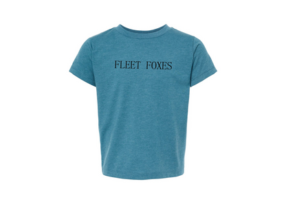 Fleet Foxes Logo BELLA  CANVAS Toddler Jersey Tee