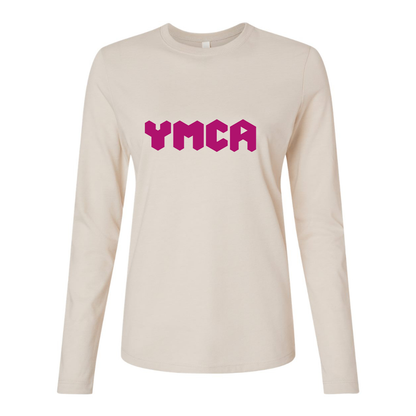 BELLA CANVAS YMCA Mauve Jersey Long Sleeve Tee
