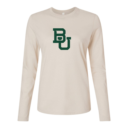 BELLA CANVAS  Baylor Bears Jersey Long Sleeve Tee