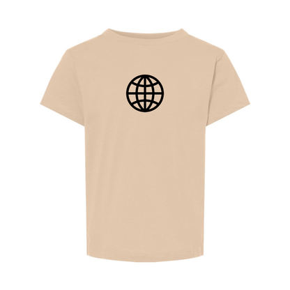 Internet Globe BELLA  CANVAS Toddler Jersey Tee