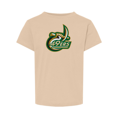 Charlotte 49ers BELLA  CANVAS Toddler Jersey Tee