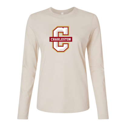 BELLA CANVAS Charleston Cougars Jersey Long Sleeve Tee