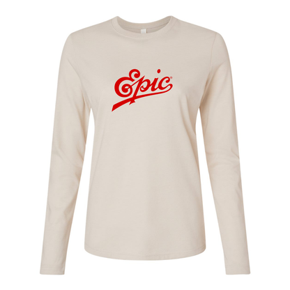BELLA CANVAS Epic Records Jersey Long Sleeve Tee