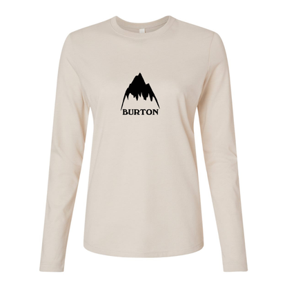 BELLA CANVAS Women’s  Burton Mountain  Jersey Long Sleeve Tee
